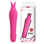 This "dolphin " shape vibrator brings you a jump towards multiple orgasms. The head of the toy targets your G-spot to deliver pinpoint precision and pleasure deep inside. Your dolphin vibrator is also completely waterproof, so you can splash about with it whenever you want.