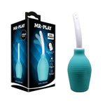 This 310ml anal douche has a multi-directional spray that cleanses your inner walls all around when you squeeze the silicone bulb. The flat-bottomed design means this douche can stand upright on its own while the flexible nozzle bends with your body to keep you comfortable as you cleanse back there.