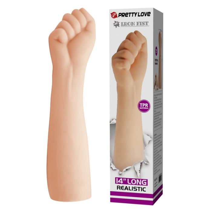 Huge dildo power combined with a perfect lifelike fist! This superbly crafted realistic arm and fist dildo will never fail to please and is certain to fulfil all your erotic desires.