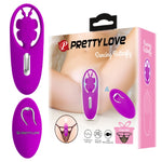 Small, elegant and extremely discreet dancing butterfly! It is extremely soft and skin-friendly because it is made out of Elite Silicone. Thanks to its slim design, the lay-on vibrator can be worn discreetly in panties. The remote control is also very easy to use and is perfect for having fun with a partner. It stimulates the clitoris with 12 vibration modes and can be charged by a USB charging cable.