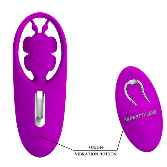 Small, elegant and extremely discreet dancing butterfly! It is extremely soft and skin-friendly because it is made out of Elite Silicone. Thanks to its slim design, the lay-on vibrator can be worn discreetly in panties. The remote control is also very easy to use and is perfect for having fun with a partner. It stimulates the clitoris with 12 vibration modes and can be charged by a USB charging cable.