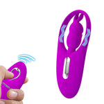 Small, elegant and extremely discreet dancing rabbit! It is extremely soft and skin-friendly because it is made out of Elite Silicone. Thanks to its slim design, the lay-on vibrator can be worn discreetly in panties. The remote control is also very easy to use and is perfect for having fun with a partner. It stimulates the clitoris with 12 vibration modes and can be charged by a USB charging cable.