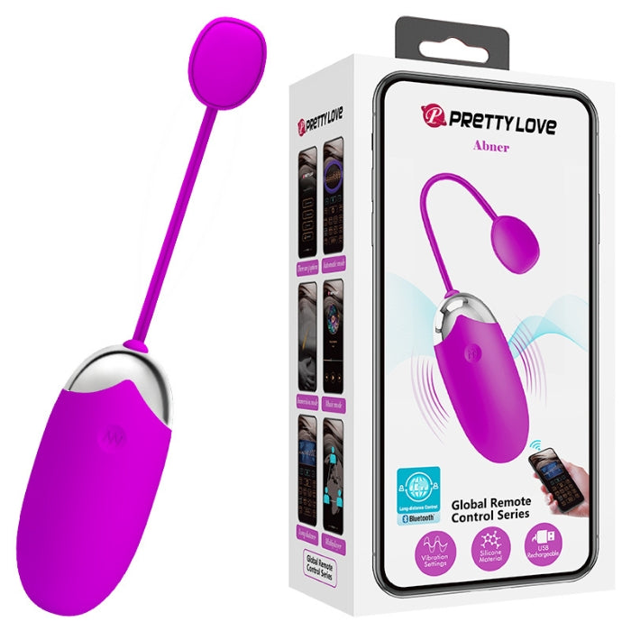 Enjoy pleasure on the go with this incredibly discreet little vibrating remote egg. This egg bullet is smooth and rounded with a tapered tip for perfect pinpoint stimulation and is ideal for foreplay and stimulation. Take your love life to the next level and hand over the control to your partner and slip this erotic beauty into your underwear. Advanced with smartphone control free apps, the eggs are made from silicone and 12 different functions of vibration..