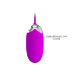 Enjoy pleasure on the go with this incredibly discreet little vibrating remote egg. This egg bullet is smooth and rounded with a tapered tip for perfect pinpoint stimulation and is ideal for foreplay and stimulation. Take your love life to the next level and hand over the control to your partner and slip this erotic beauty into your underwear. Advanced with smartphone control free apps, the eggs are made from silicone and 12 different functions of vibration.