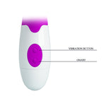 This smooth silicone rotating vibrator has 3 waving functions and 7 vibrating functions to give you an intense level of pleasure whenever desired. This vibe will tickle your clitoris with its intense powerful ears. The curved shaft of the vibrator is designed to massage your G-spot with its unique rotating feature inside the shaft. The toy is made with a high quality, soft touch silicone that provides a sexy, silky feel to leave you fully satisfied all night long.