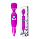 This massage wand has a soft texture that will feel heavenly over the skin. Offering 7 vibration functions for you to enjoy, this powerful vibrator is ideal for precise erotic stimulation and all over relaxing deep muscle massage. Shaped with a sleek and curved body, this gorgeous massage wand features a rounded head with a flexible neck that will provide some amazing kneading and massaging movements during use. This is a fully rechargeable massage toy that comes with a USB charging cable.
