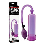Pump Male Pipedream Worx Beginners Purple