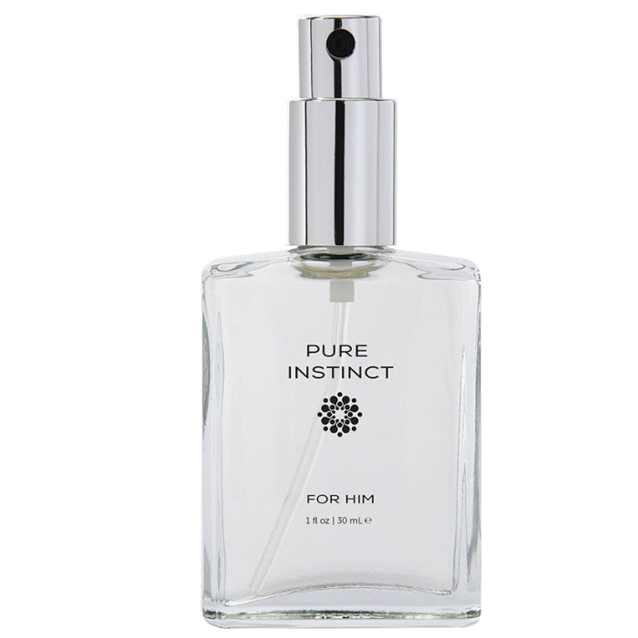 Pure Instinct for Him is a pheromone cologne that mixes with your body chemistry to intensify sex appeal and attract the opposite sex.