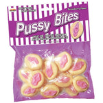 Vagina shaped, strawberry flavoured candy chews. Perfect for Hen or Stag parties, or just as a fun extra at any party.