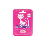 Pink Pussycat is a sensual enhancement pill taken by woman to heighten sensation and desire. This 100% natural pill increases libido and sexual desire. Gives your natural lubrication an incredible boost, provides more powerful orgasms with greater frequency and sensation. 1 capsule will last 72 hours in your system with no headaches.