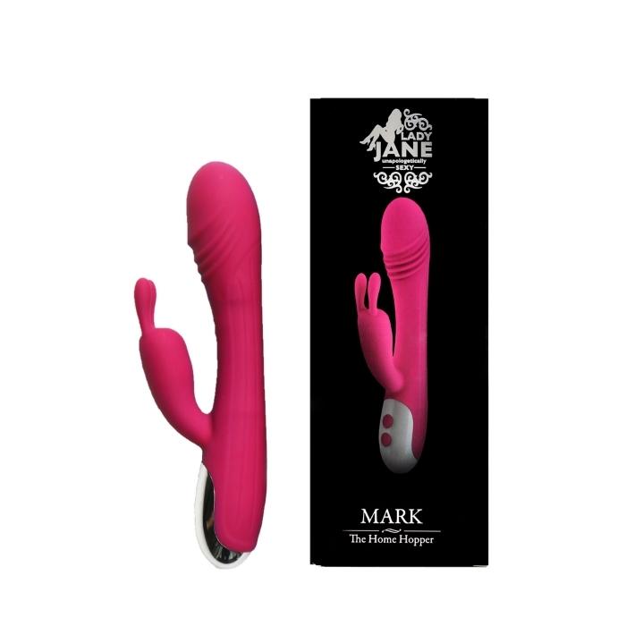 Our Rabbit Vibrator for internal stimulation and clitoral sensation, why get battery operated product when Mark is so affordable for a rechargeable product, various modes and suitable for sensitive ladies, with soft bunny ears.
