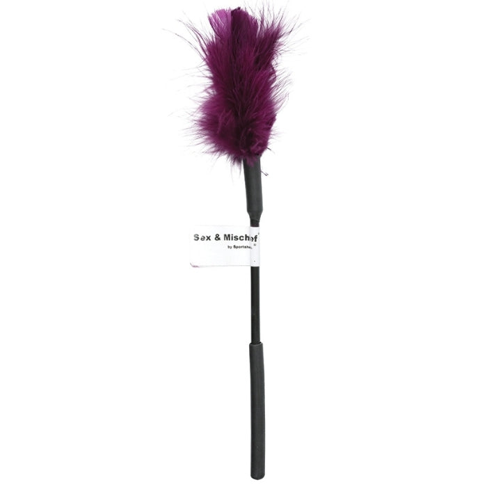 S&M Feather Tickler -  Purple