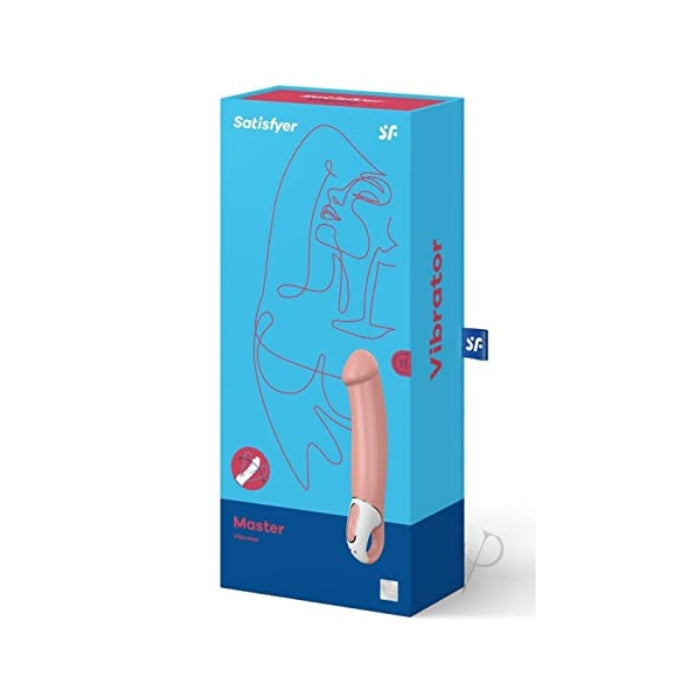Thanks to 12 impressively powerful vibration settings as well as its maximum diameter of 1.85 ( 4.7 cm ) and flexible shaft with approx. 6.7 ( 17 cm ) insertion length, this luxury toy leaves nothing to be desired. Its natural design, generous glans and curve for your G-spot make it a particularly seductive Master, giving women the admirable feeling of being completely filled. 