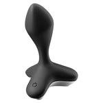 The Satisfyer Game Changer offers you seductive anal stimulation combined with app control and maximum versatility when playing. The futuristic design of the vibrating anal plug will inspire your fantasies with its tapered, rounded tip and a split base that ensures safe play and easy handling. The especially powerful motor pampers you with intense vibes.