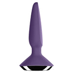 The anal vibrator is made of soft, body-friendly silicone and is easy to insert - and the wide base ensures a safe time when you’re having fun. With its conical shape and rounded tip, the anal vibrator can be used for men and women. Since the Plug-ilicious 1 is waterproof (IPX7), it can also join you in the shower or bathtub - and can be cleaned easily with warm water and mild soap.