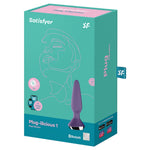 The anal vibrator is made of soft, body-friendly silicone and is easy to insert - and the wide base ensures a safe time when you’re having fun. With its conical shape and rounded tip, the anal vibrator can be used for men and women. Since the Plug-ilicious 1 is waterproof (IPX7), it can also join you in the shower or bathtub - and can be cleaned easily with warm water and mild soap.