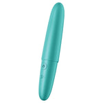 The Satisfyer Ultra Power Bullet 6 is a mini vibrator. he powerful motor generates deep vibrations that pleasure your erogenous zones. Its rounded tip is especially wonderful for clitoral stimulation. The vibration program with 5 speeds and 7 vibration patterns gives you a variety of sensations and can also be controlled easily via intuitive one-touch operation.
