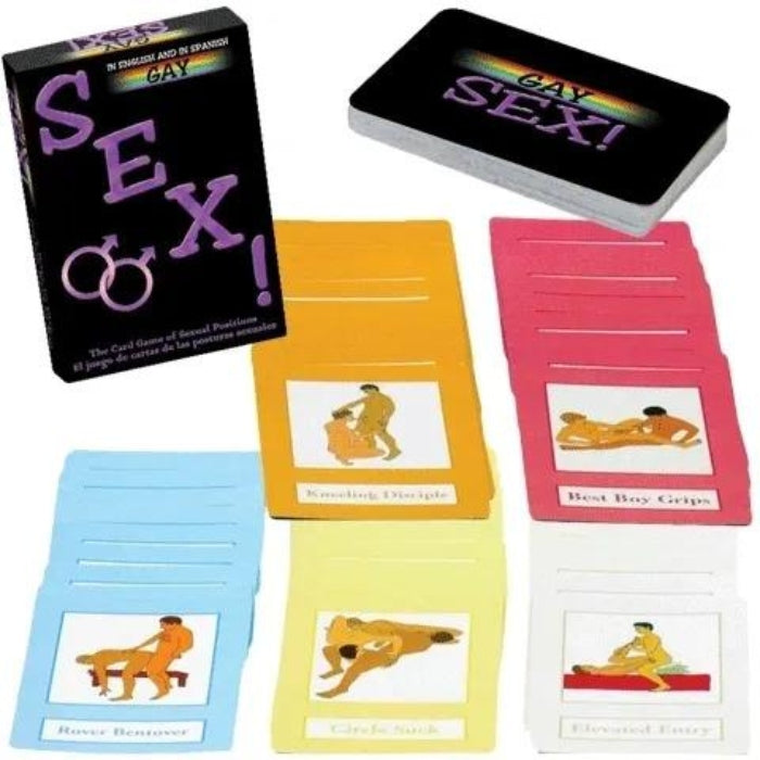 Sex! Position Cards - Gay