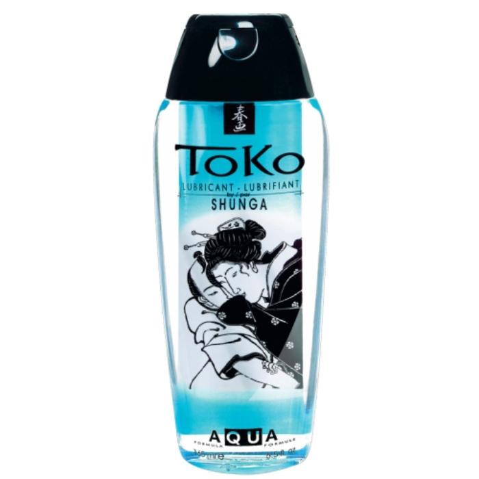Shunga Toko water based lubricant is ultra smooth and safe to use with latex products. Premium quality lubricant suitable for intimate use and toy use.
