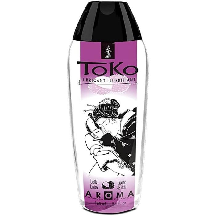 Shunga Toko flavoured Litchee water based lubricant is ultra smooth and safe to use with latex products. Premium quality lubricant suitable for intimate use and toy use.
