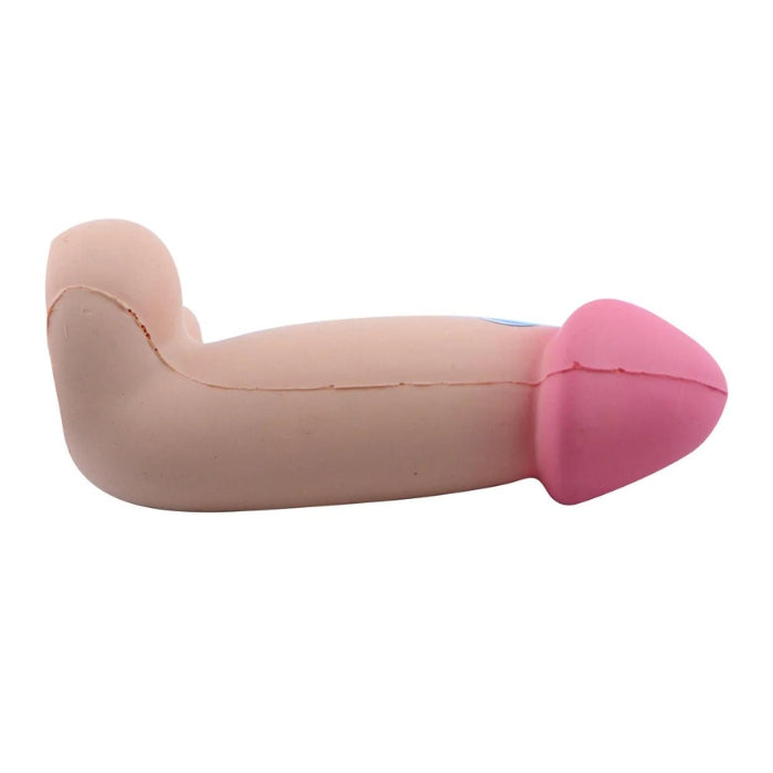The Squishy Dick Toy is a little penis shaped toy that's a ton of fun to squeeze. It also makes an excellent gag gift for the bride or party favor!