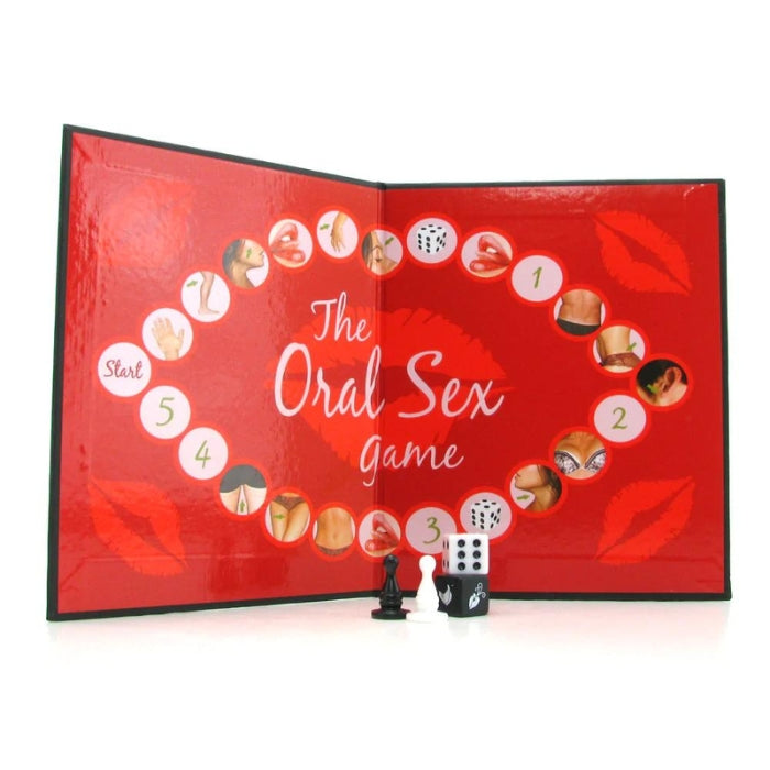 Finally a game for couples who love oral! Orally tantalize your lover as you make your way through the game with your lube-filled game markers. Reach the tongue first and the reward is Oral Sex! Make sure to stock up on our range of delicious edible stimulants.