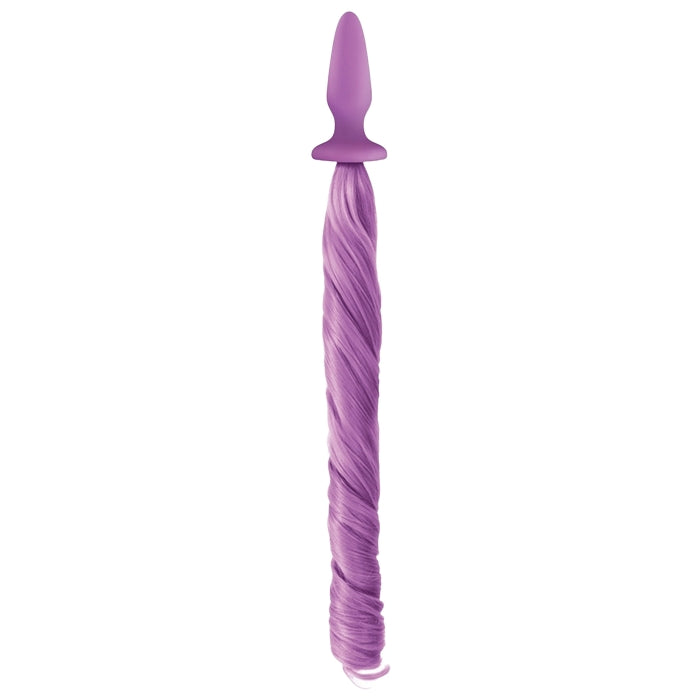 Unicorn Tails bring fantasy to life. Made of body-safe and silky-smooth silicone, Unicorn Tails feature a tapered butt plug with an alluring, long and flowing pony tail, guaranteed to inspire role play.