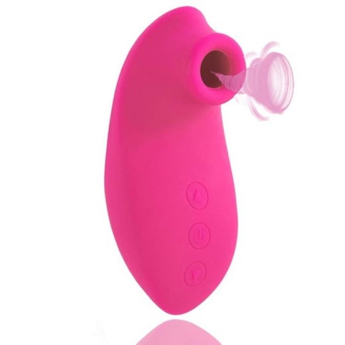 Vibrator Clitoral Sucker - Dark Pink
