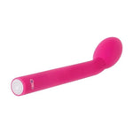 This toy was designed to provide you with a more pinpointed G spot massage. The head is slightly larger and bent to make sure it can reach those sweet spots. The shaft of this vibe is longer and more flexible than usual giving you that extra length for a deeper massage. This versatile toy is also great for anal stimulation. Choose from 7 different modes. USB rechargeable, waterproof and made from a body safe silicone.