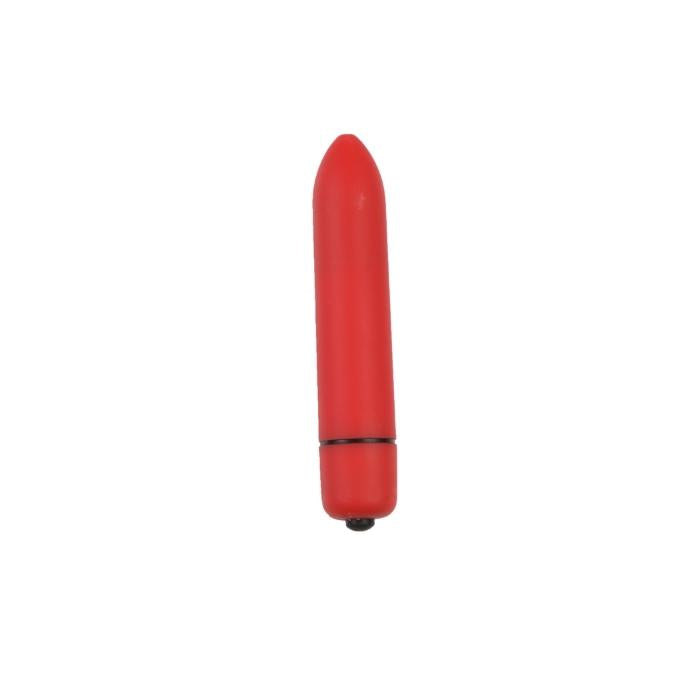 Looking for a first time toy. This entry level mini vibrator, has 7 speeds, and battery operated. Discreet and small, perfect for males and females - provide stimulation for females or roll over the penis for fun and extra stimulation for him. Red