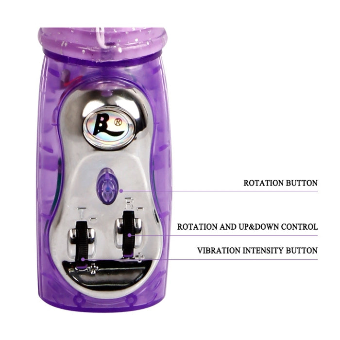 You get all the regular rabbit vibrator features including a powerful clitoral stimulator, delightful rotating beads, a real feel shaft and easy to use multi-speed controls. But the bonus with this fantastic rabbit vibrator is the amazing shaft, which powerfully thrusts up and down providing second to none penetration. Includes multi-speed thrills and a free set of batteries.