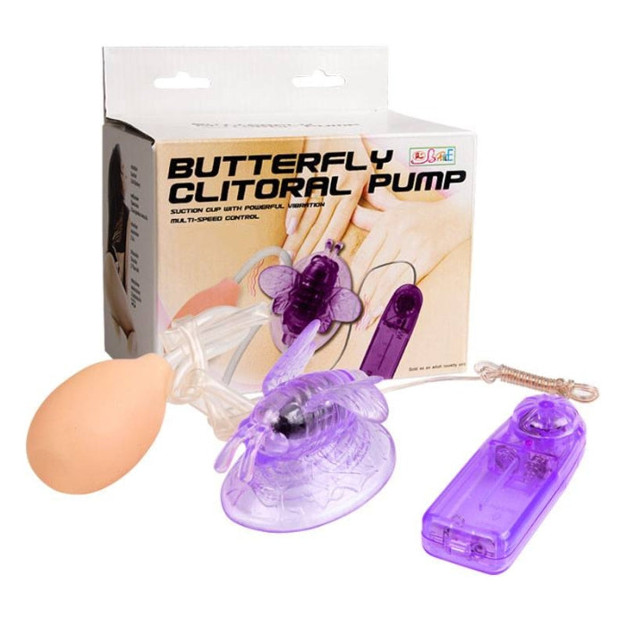 An amazing clitoral sucker and vagina pump including an intensely satisfying suction cup and powerful multi-speed vibration control.