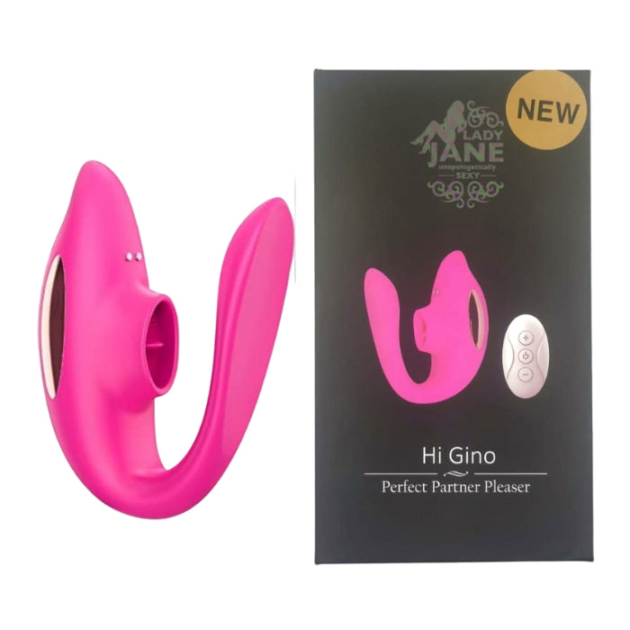 Clitoral Licker & Couples Toy - Hi Gino