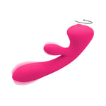 3-in-1 Vibrator similar to a Rabbit with the clitoral stimulating piece. The bottom of the vibrator also moves in a circular pattern. Comes with 7 different vibrating functions and is USB rechargeable.